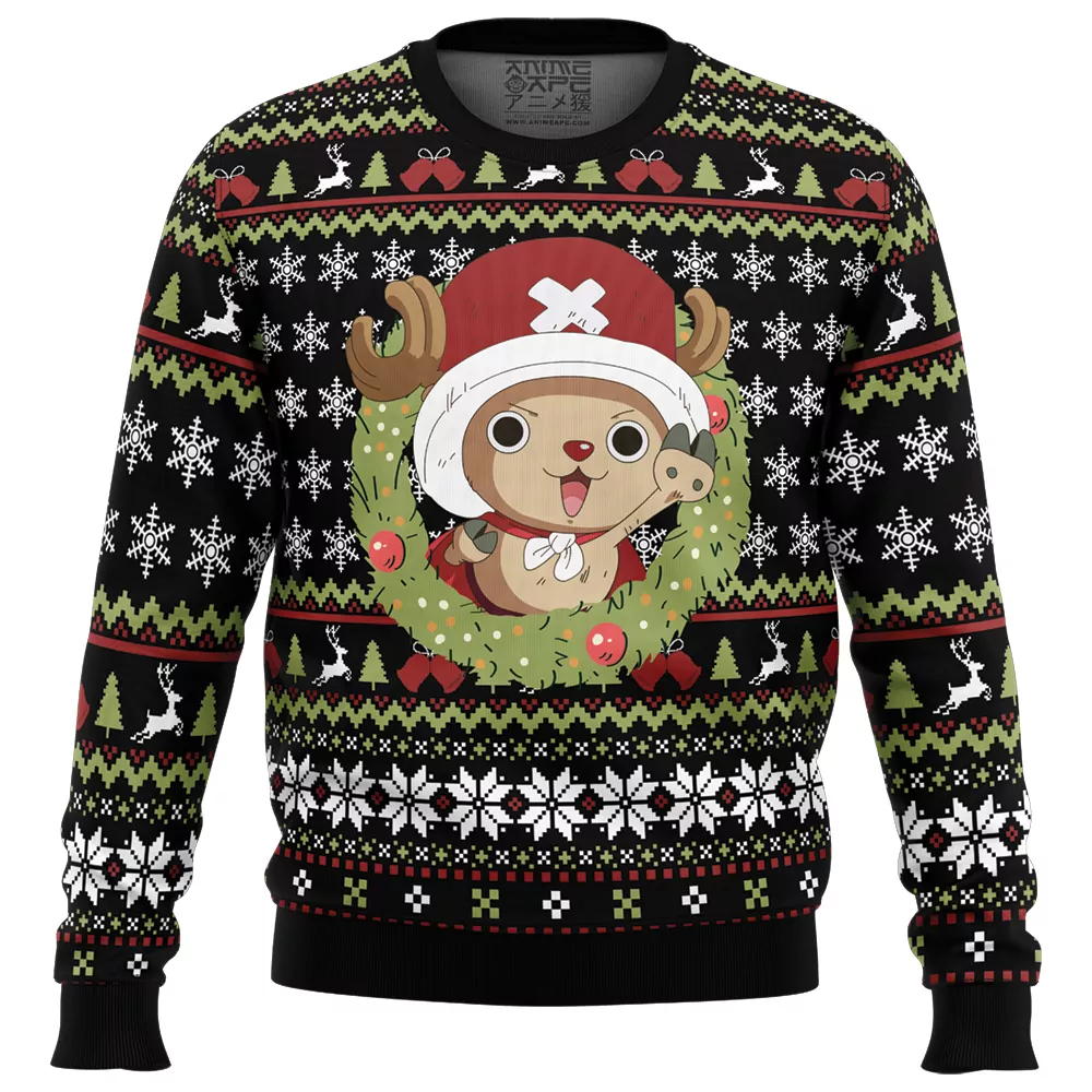 Portgas D. Ace One Piece Christmas Holiday 3d ugly sweatshirt