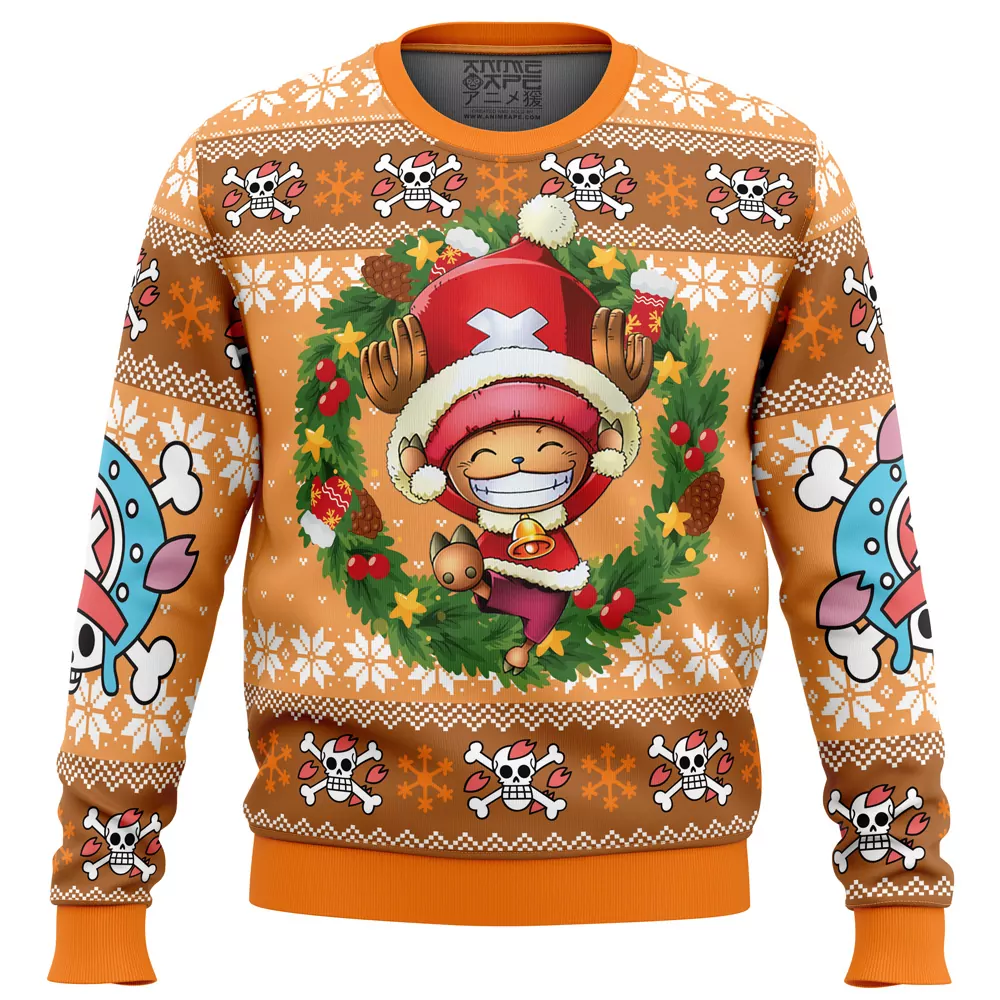 Portgas D. Ace One Piece Christmas Holiday 3d ugly sweatshirt