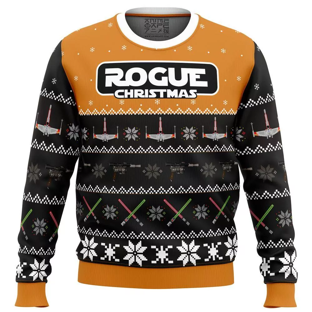 Rogue Christmas Star Wars Christmas 3d ugly sweatshirt