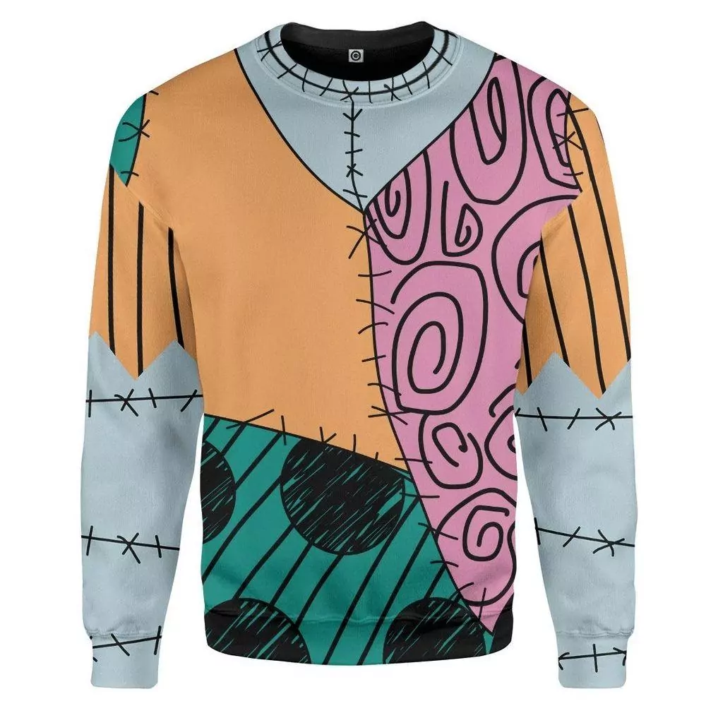 Romantic Nightmare Before Christmas Awesome 3d ugly sweatshirt