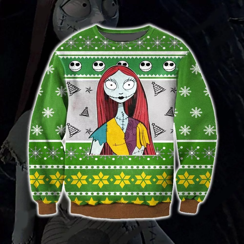 Romantic Nightmare Before Christmas Awesome 3d ugly sweatshirt