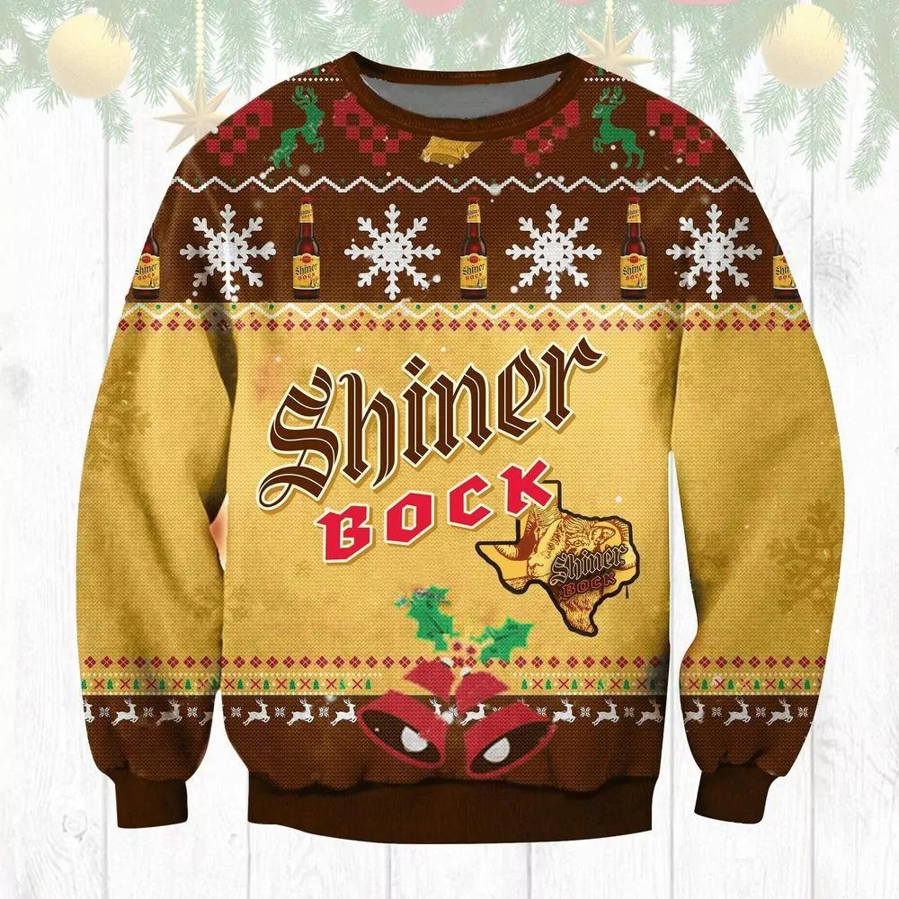 Schmidt Beer Christmas Jumpers 3d ugly sweatshirt