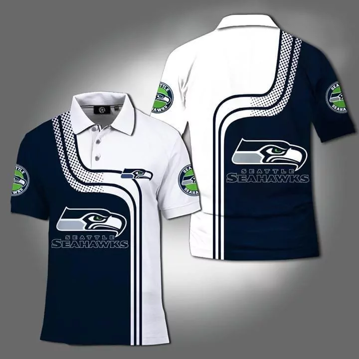 Seattle Seahawks Nfl 3d polo