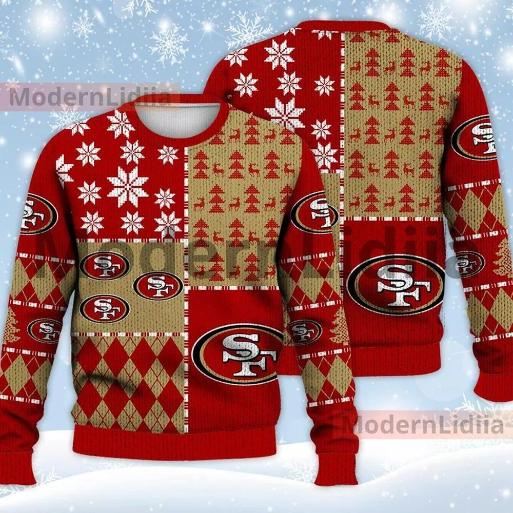 Sf San Francisco 49ers Christmas Best 2024 3d ugly sweatshirt