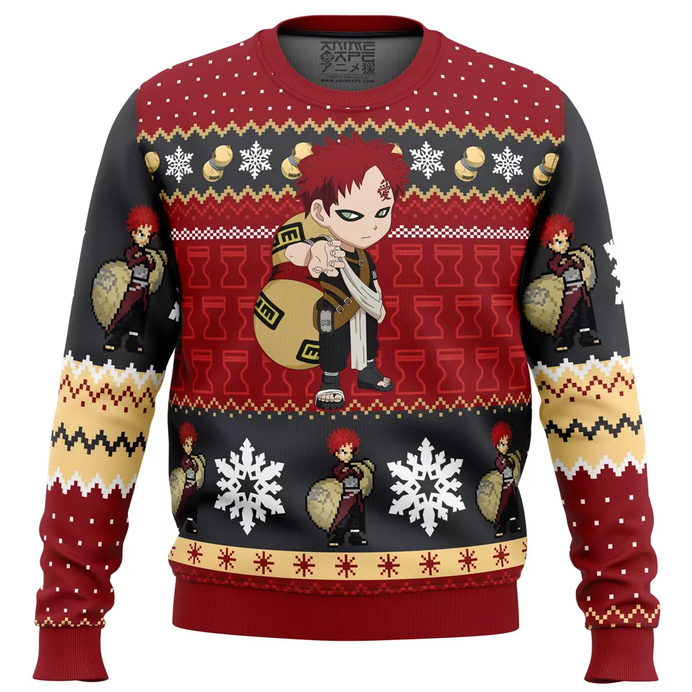 Shippuden Sasuke Grown Christmas Holiday 3d ugly sweatshirt