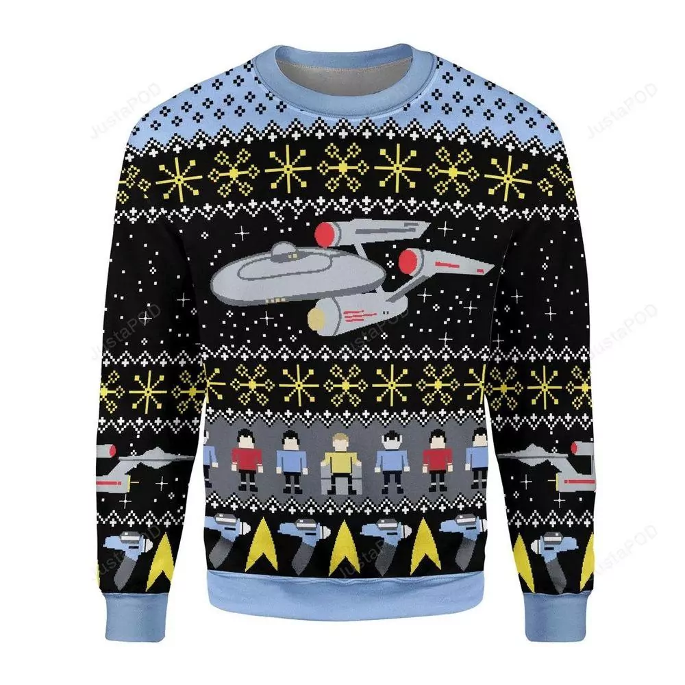 Star Trek 106 Awesome 3d ugly sweatshirt