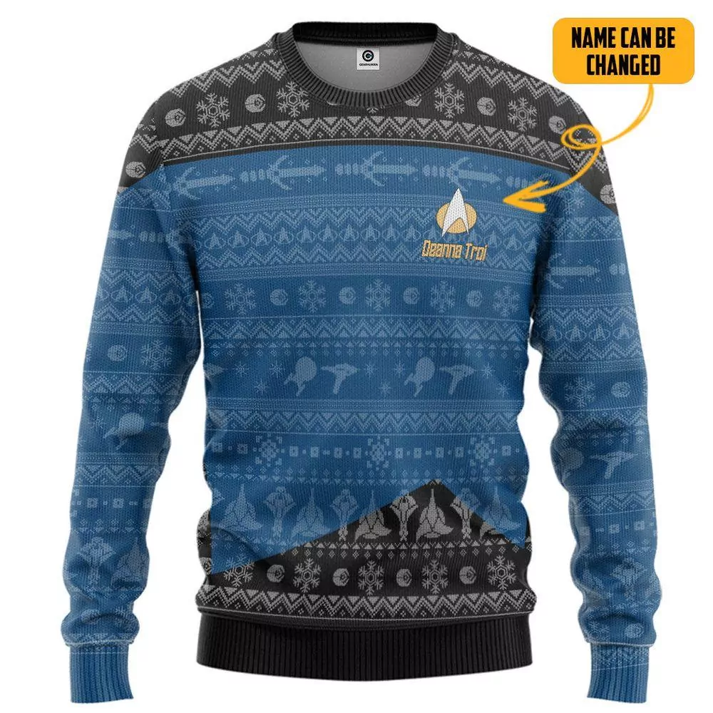 Star Trek 106 Awesome 3d ugly sweatshirt
