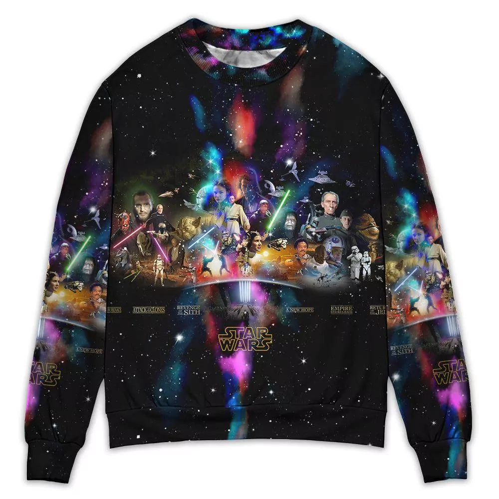 Star Wars 2 3d ugly sweatshirt