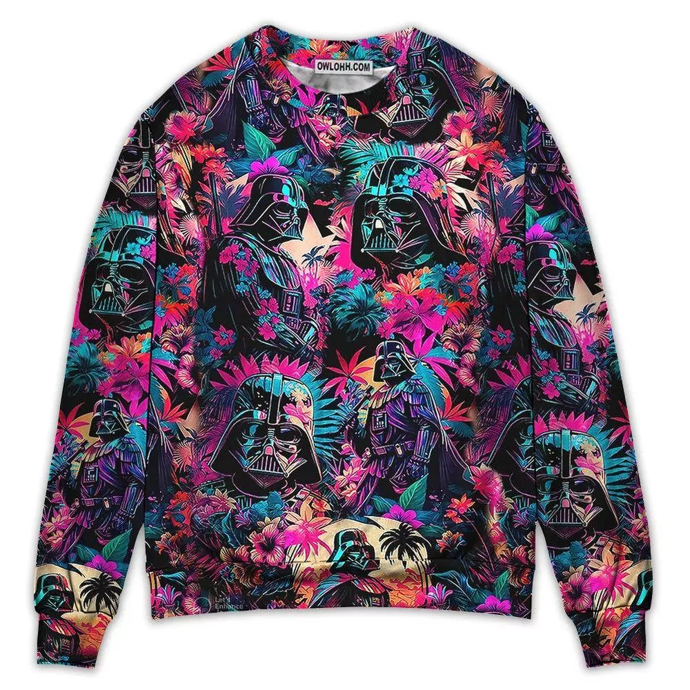 Star Wars Darth Vader Synthwave Cool 3d ugly sweatshirt