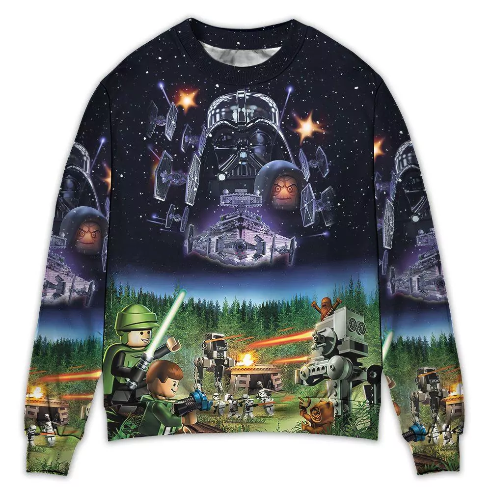 Star Wars I Find Your Lack Of Holiday Spirit Disturbing Christmas Awesome 3d ugly sweatshirt