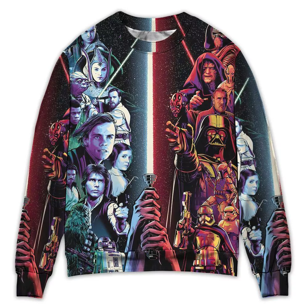 Star Wars May The Force Be With You Limited 3d ugly sweatshirt