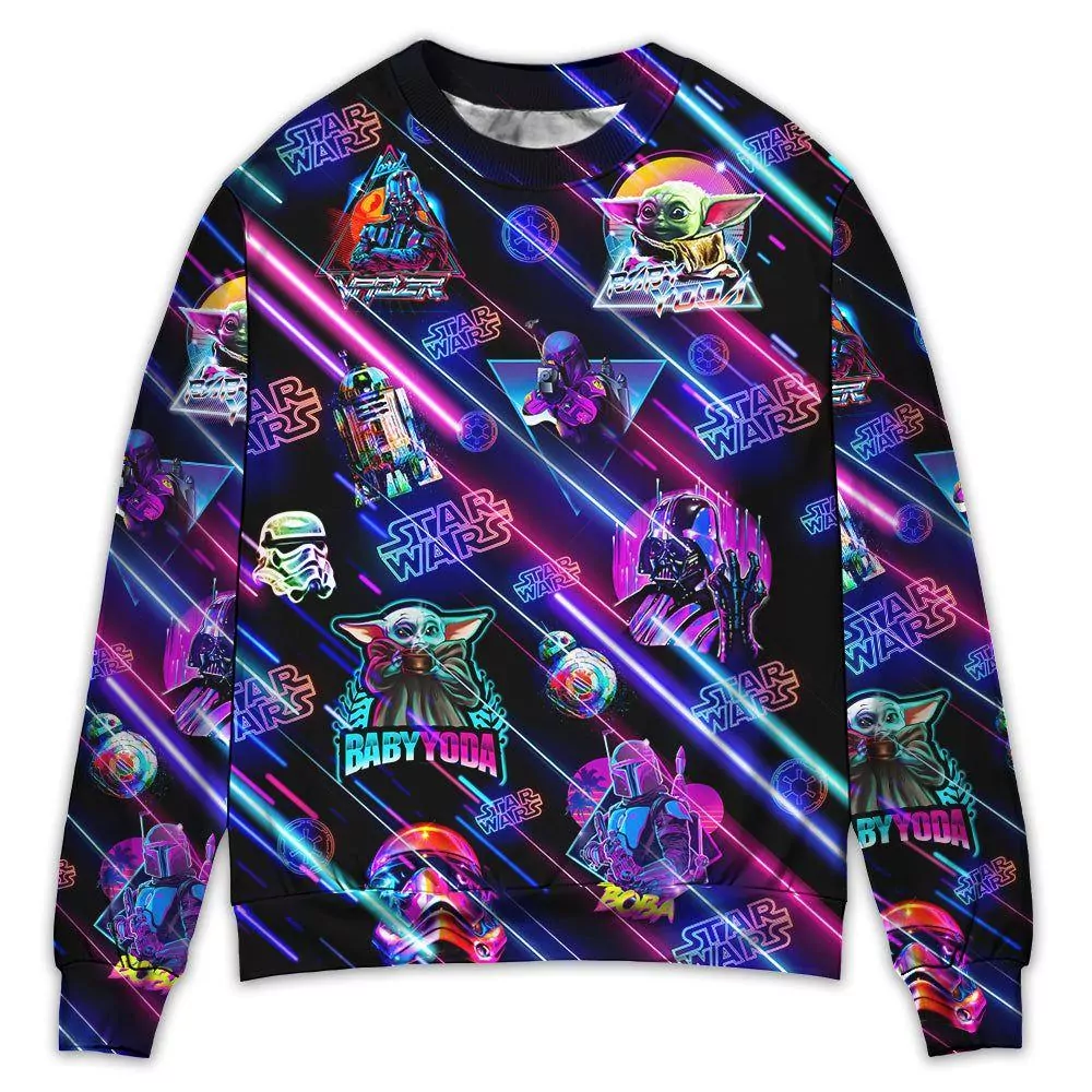 Star Wars May The Force Be With You Limited 3d ugly sweatshirt