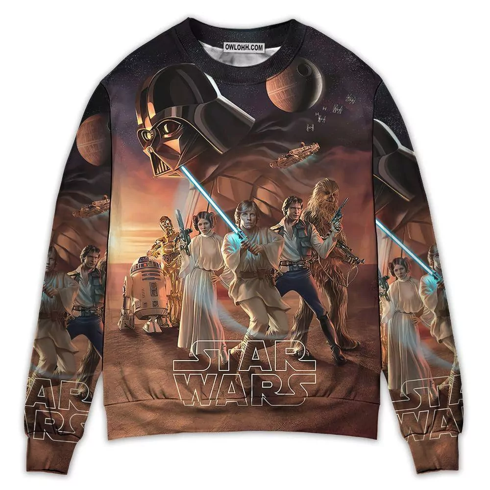 Star Wars May The Force Be With You Limited 3d ugly sweatshirt