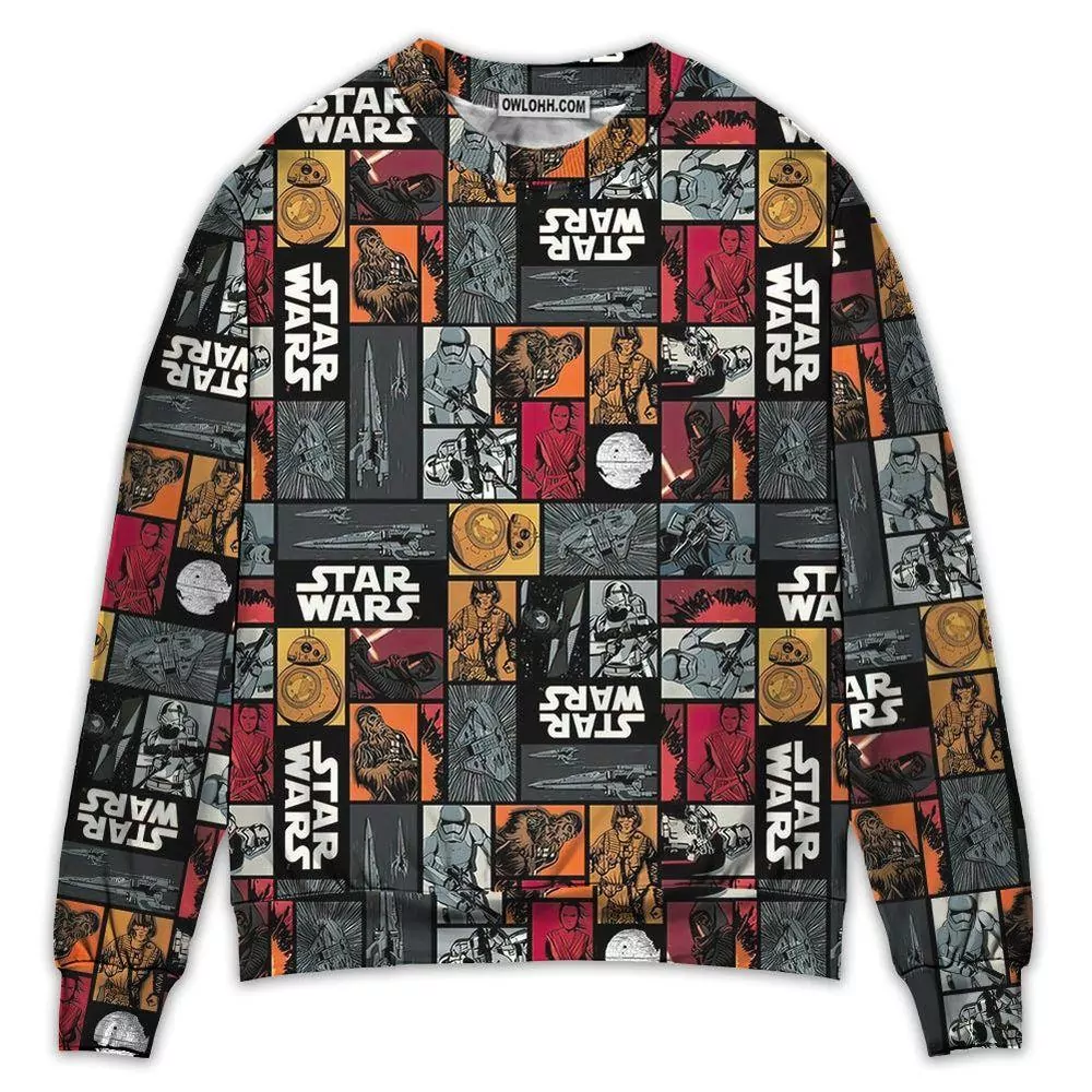 Star Wars Your Focus Determines Your Reality Limited 3d ugly sweatshirt