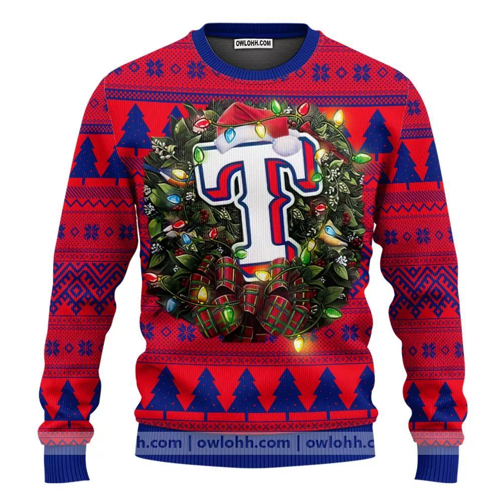 Texas Rangers Funny Grinch Party Ideas Christmas Awesome 3d ugly sweatshirt
