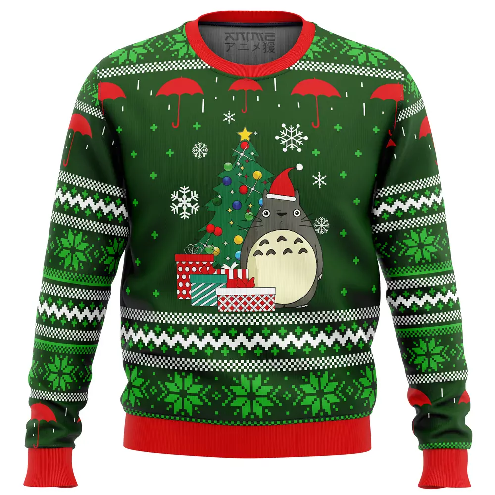 Toto Gifts My Neighbor Totoro Christmas Holiday 3d ugly sweatshirt