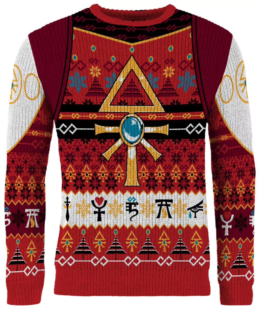 Warhammer 40k Aeldari Advent Attire Christmas | Holiday Narides 3d ugly sweatshirt