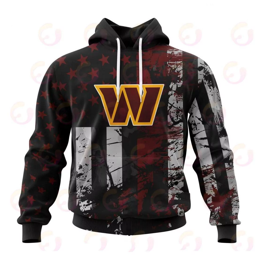 Washington Commanders PUNISHER US ARMY 3d