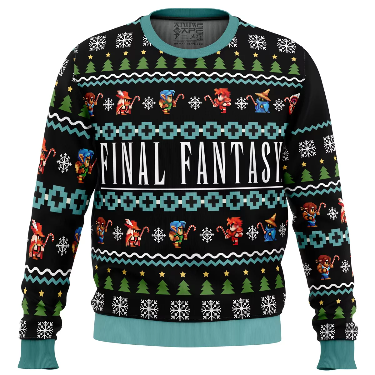 Winter Fantasy Final Fantasy Christmas Holiday 3d ugly sweatshirt